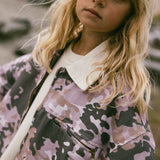 Camo Chore Jacket- Dusty Lavender