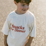 Graphic Tee- Snacks for Dinner