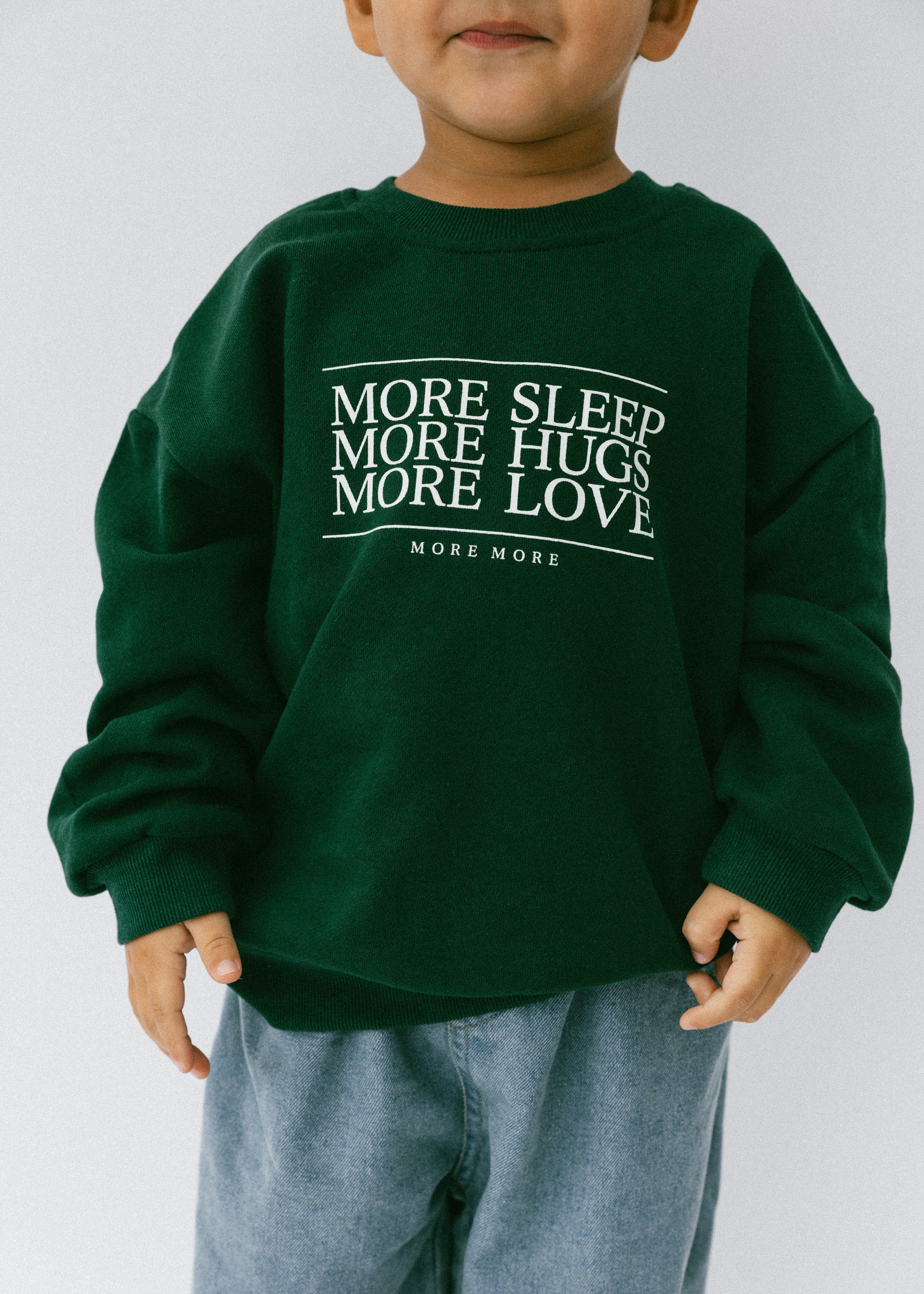 Fostered Collection More More Crewneck