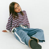 Vintage Crewneck- Purple