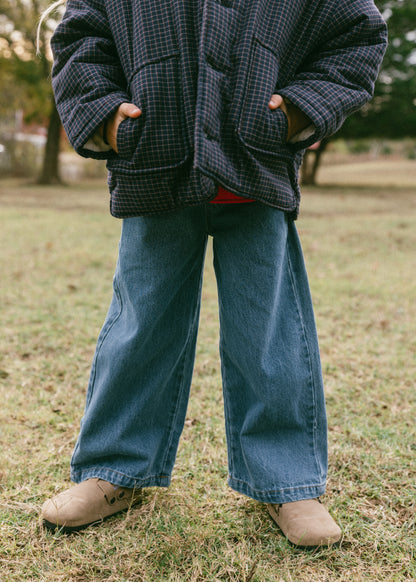 Wide Leg Denim- Medium Wash