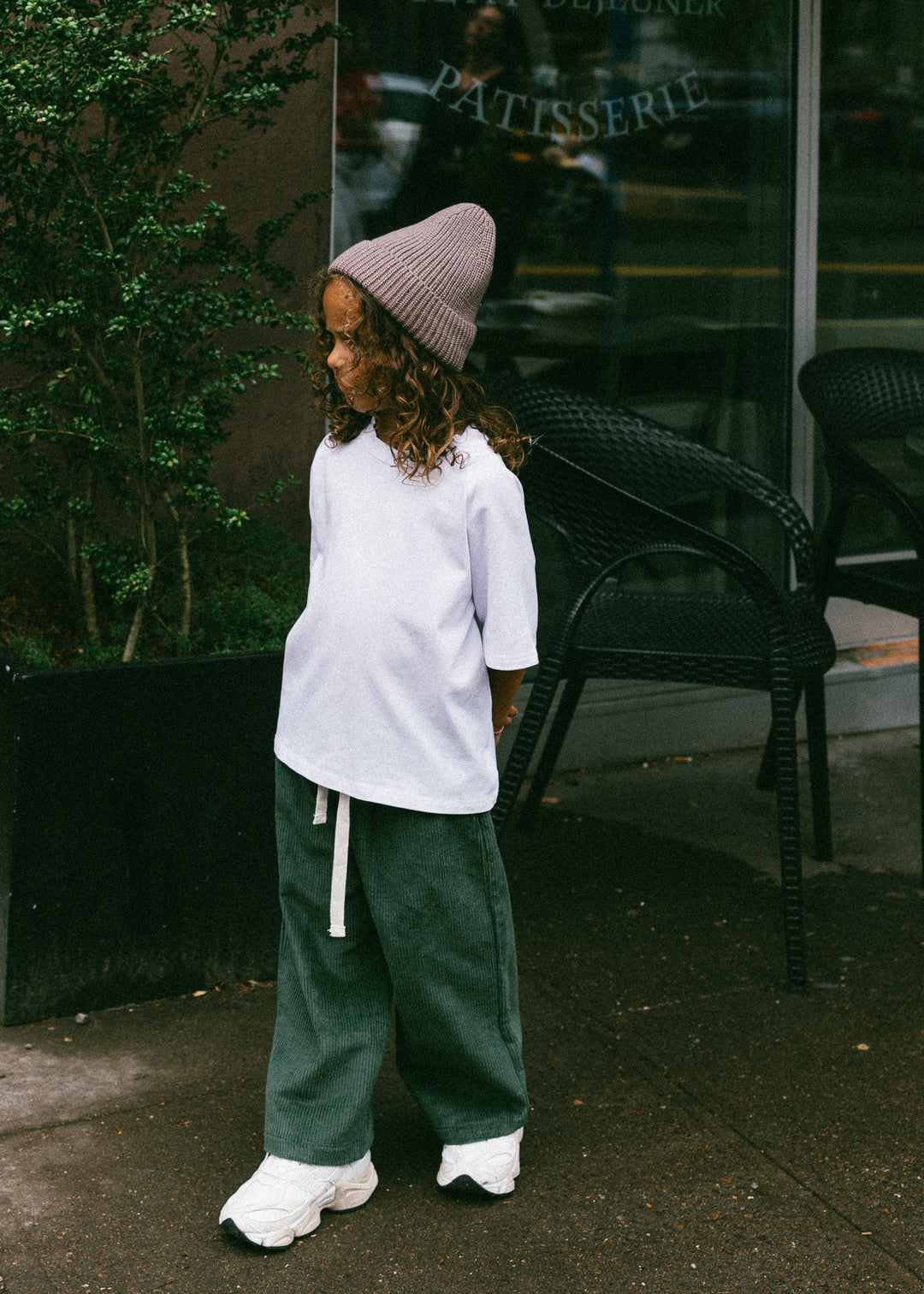 Baggy Tee- White – Fostered Collection