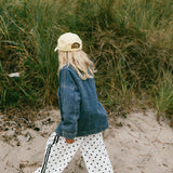 Denim Cargo Jacket- Vintage Blue