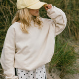 Daily Crewneck- Creme
