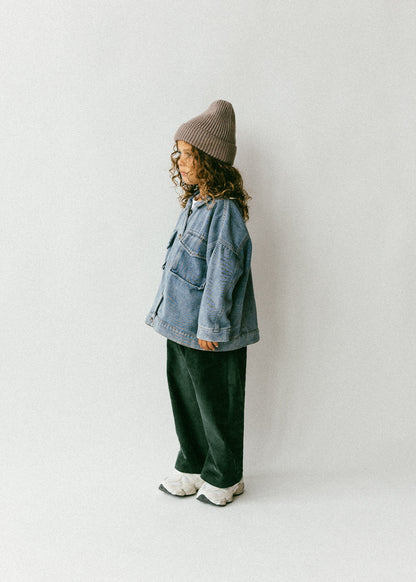 Cord Pant- Evergreen