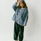 Cord Pants- Evergreen