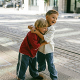 Varsity V-Neck Tee- Maroon