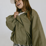 Studio Jacket- Moss