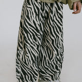 Retro Baggy Pants- Vintage Zebra