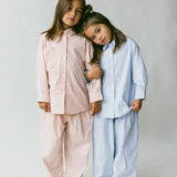 Classic Stripe Pants- Pink