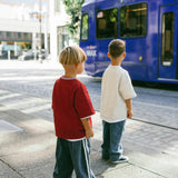 Varsity V-Neck Tee- Maroon