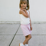 Striped Shorts- Pink