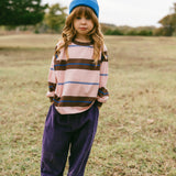 Baggy Cord Pants- Purple