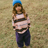 Baggy Cord Pants- Purple