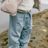 Loose Denim- Light Blue