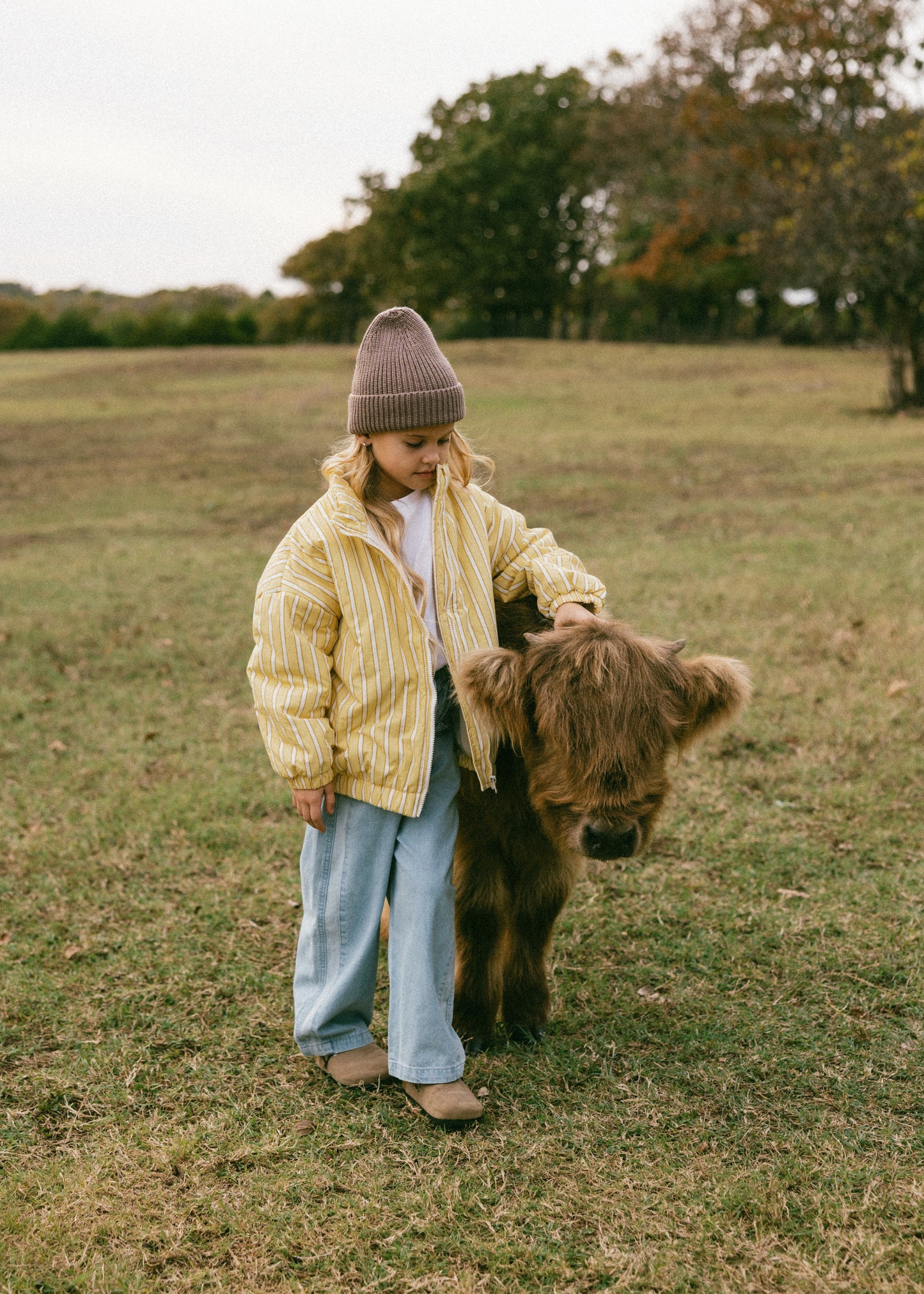 Side Stripe Denim Pants