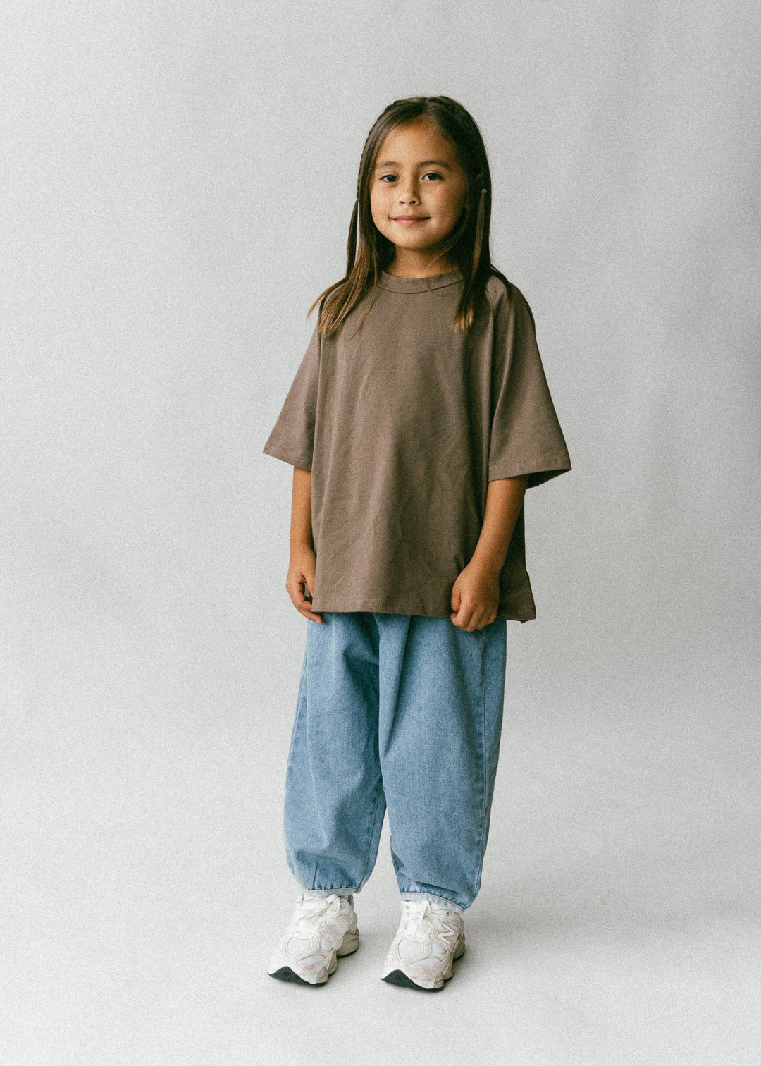 Baggy Tee- Vintage Brown – Fostered Collection