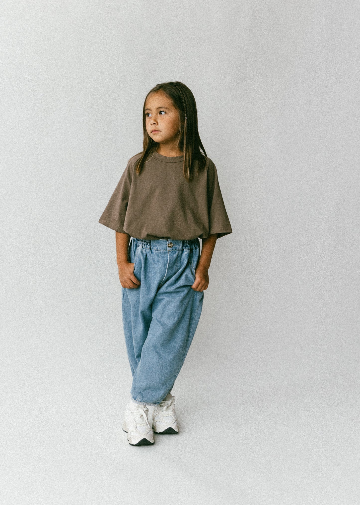 Baggy Tee- Vintage Brown