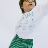 Striped Shorts- Green