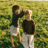 Playday Long Sleeve- Charcoal