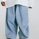 Loose Denim- Light Blue