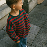 Bold Vintage Crewneck- Red