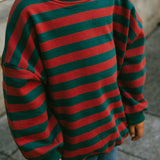 Bold Vintage Crewneck- Red