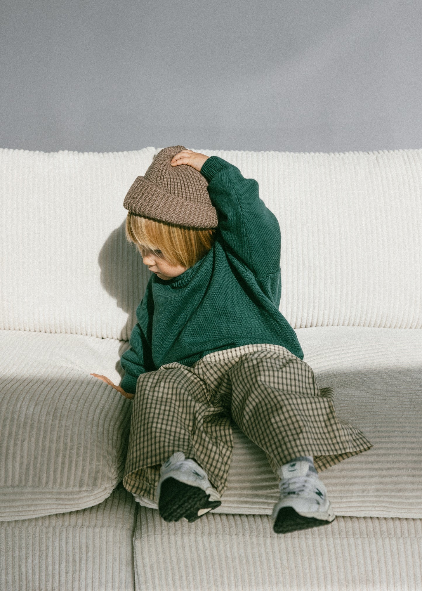 Rollneck Knit- Evergreen