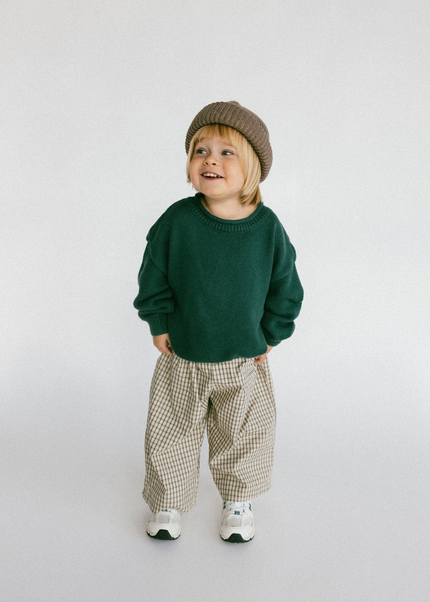 Rollneck Knit- Evergreen