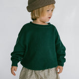 Rollneck Knit- Evergreen
