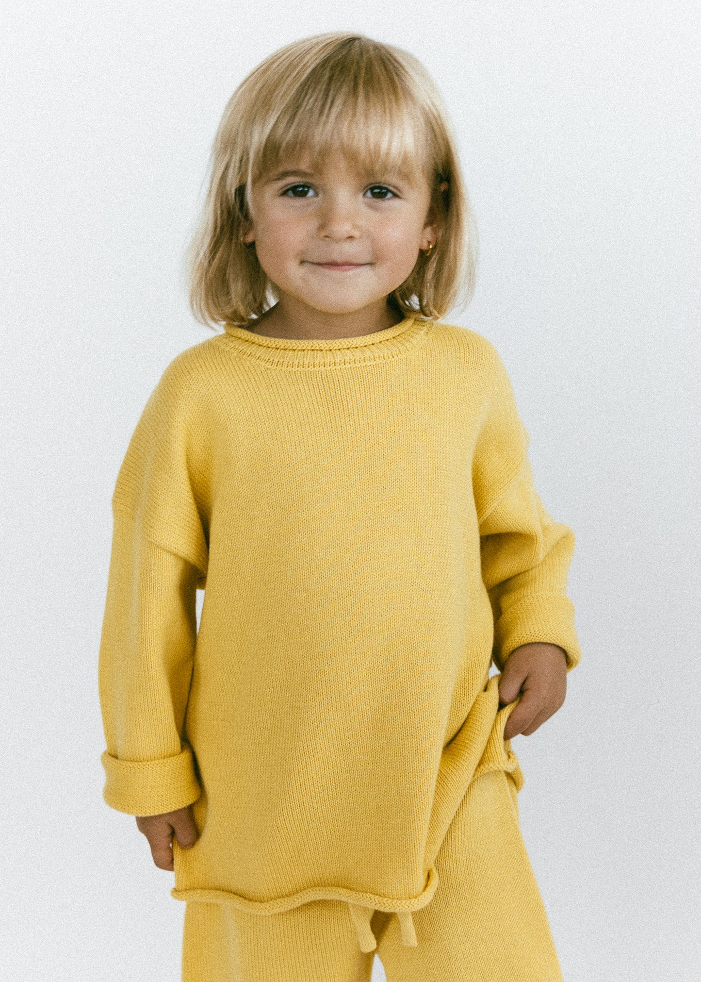 Knitted Cotton Set- Honeycomb