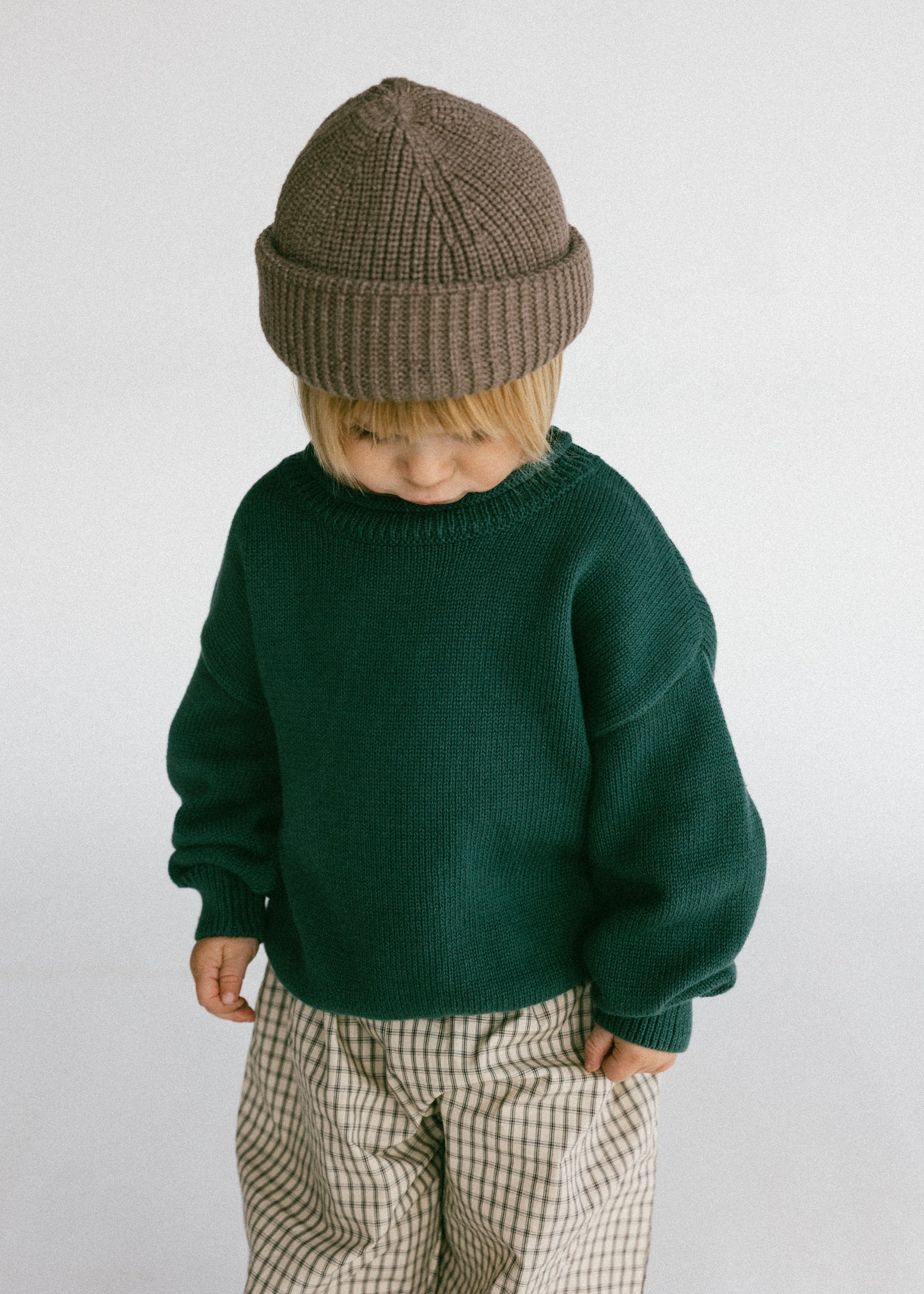 Rollneck Knit- Evergreen