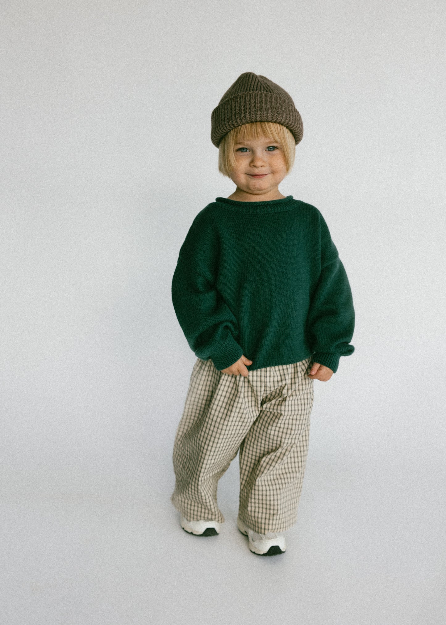 Rollneck Knit- Evergreen