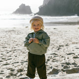 Grid Trousers- Brown