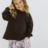 Signature Long Sleeve- Espresso