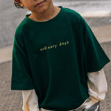 Boxy Graphic Tee- Ordinary Days- Green