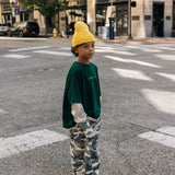 Boxy Graphic Tee- Ordinary Days- Green