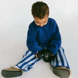 Oversized Knitted Long Sleeve- Blue