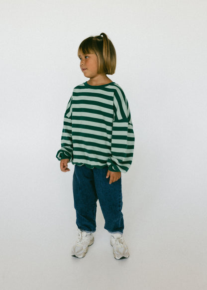 Bold Vintage Crewneck- Sage