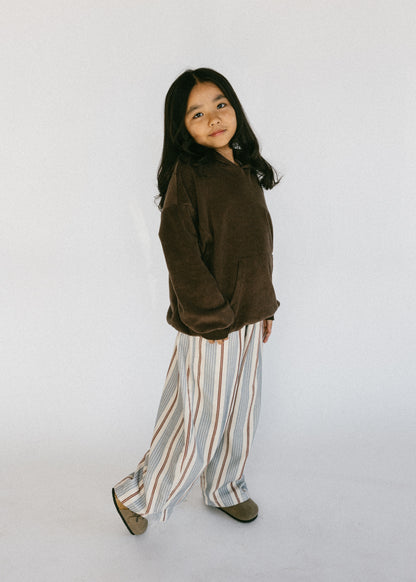 Baggy Cord Pants- Striped