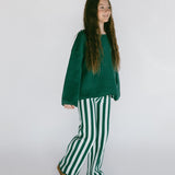Oversized Knitted Long Sleeve- Green