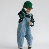 Oversized Overalls- Denim