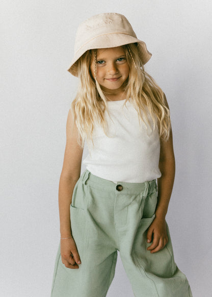 Bucket Hat- Ivory
