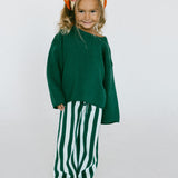 Oversized Knitted Long Sleeve- Green