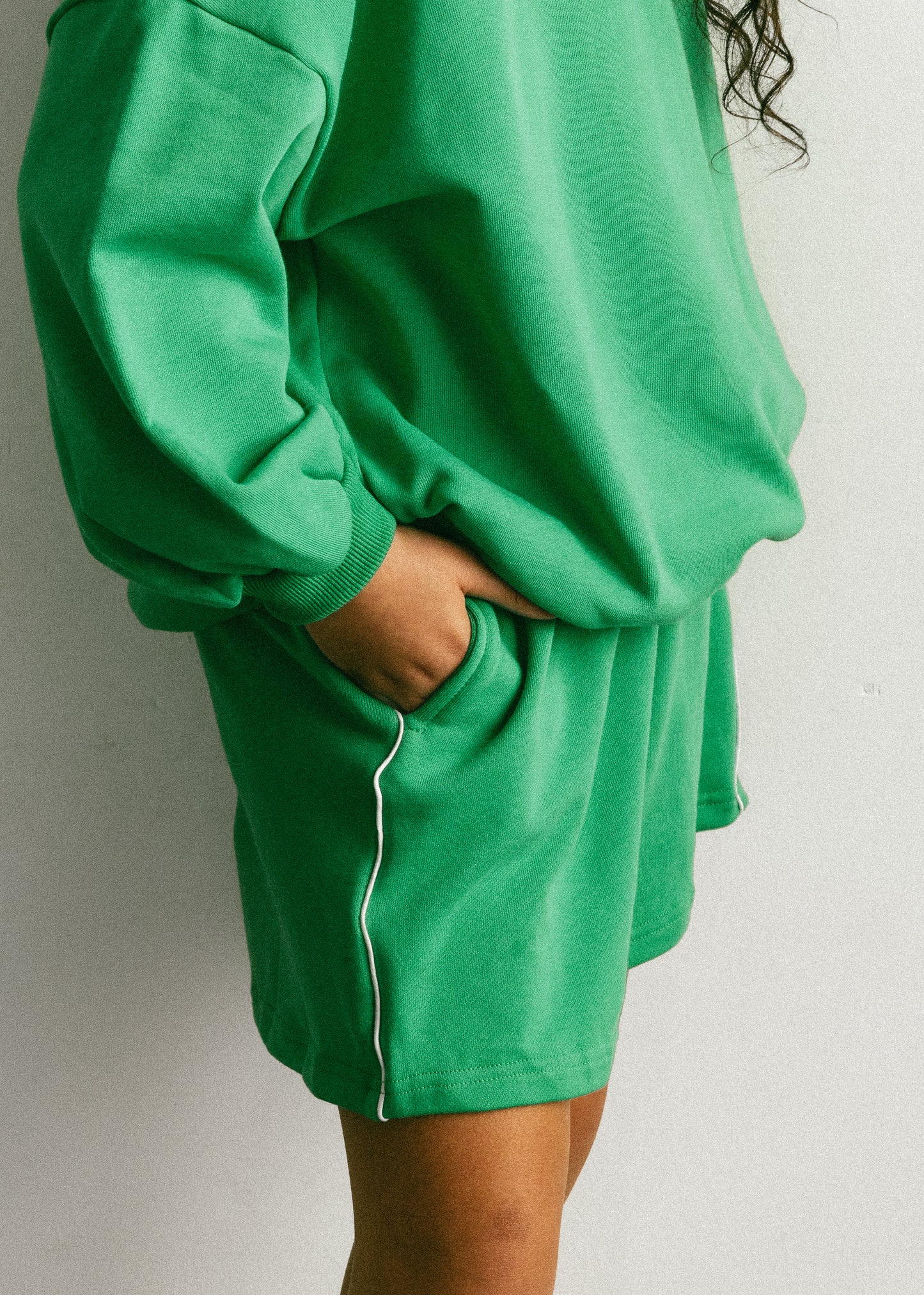 Comfort Sweatshort- Green