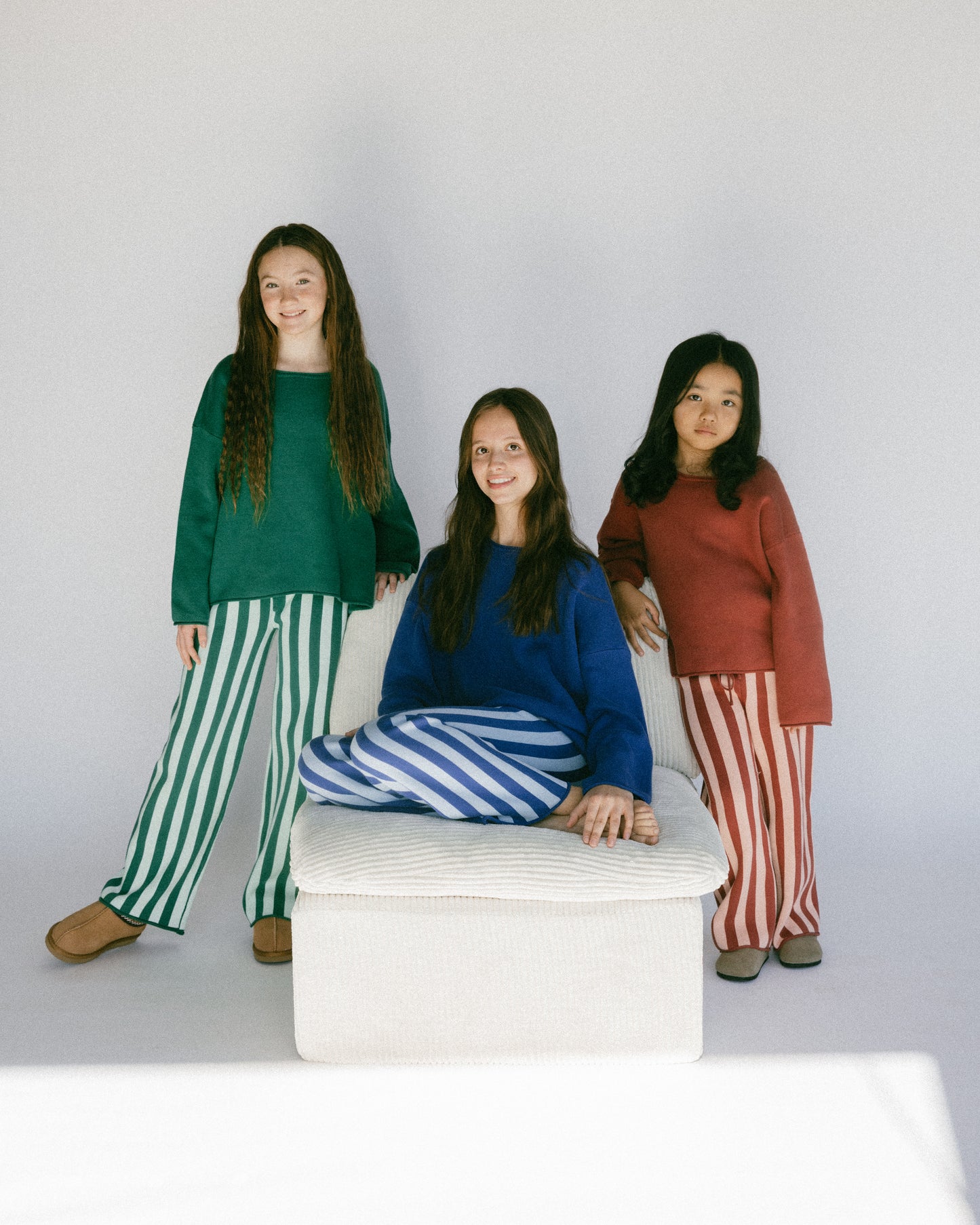 Oversized Knitted Long Sleeve- Warm Rose