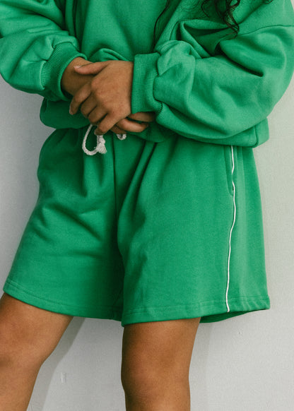 Comfort Sweatshort- Green