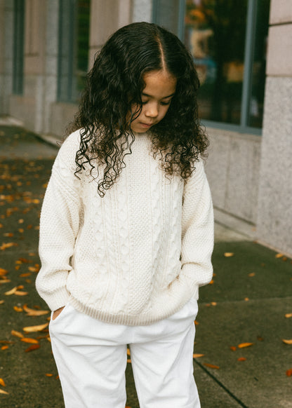 Cable Knit- Cream