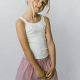 Pin Striped Shorts- Red