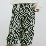 Retro Baggy Pants- Vintage Zebra